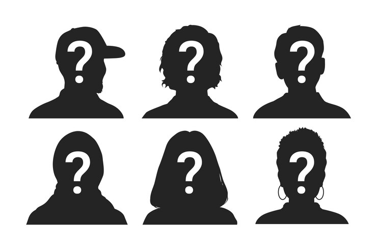 Nameless silhouettes online - how to be anonymous on social media? 
